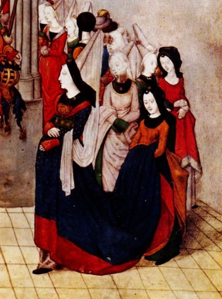 Hennin средневековье