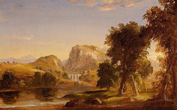 Томас Коул (Thomas Cole), 1801-1848.