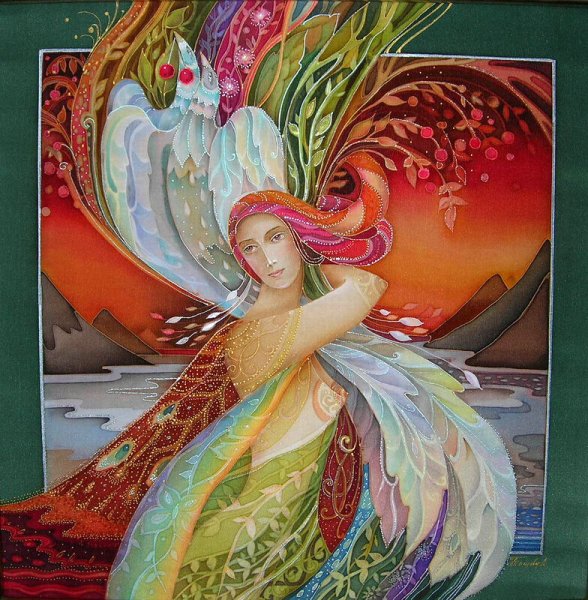 Сказочный батик Любови Тощевой