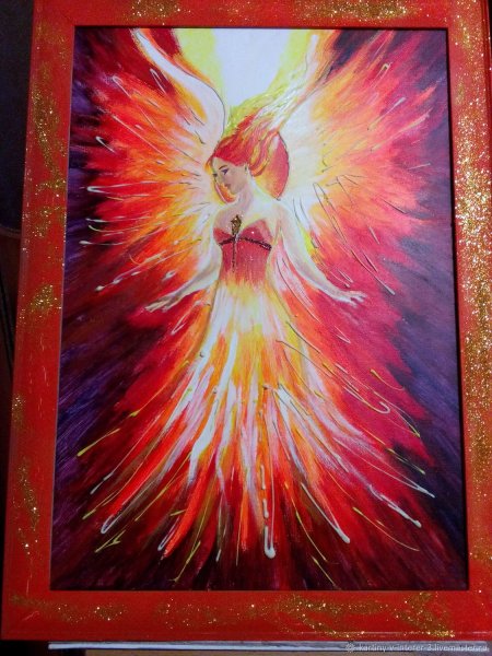 Жар птица живопись
