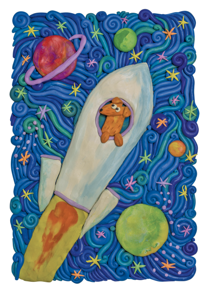 Панно на тему космос