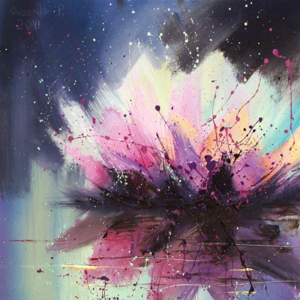 Абстракционизм цветы