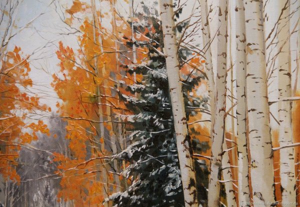 Живопись маслом пейзаж Наталья Головина