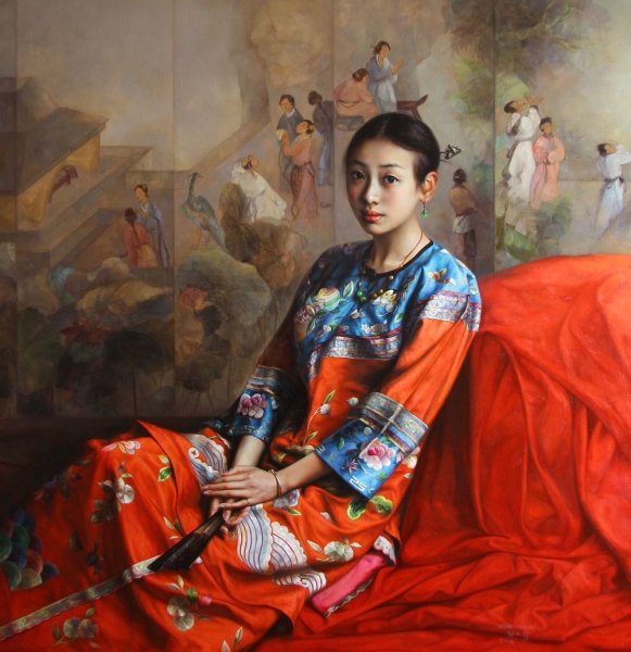 Художник Zhao Kailin