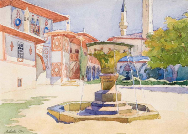 Карл Павлович Брюллов Бахчисарайский фонтан