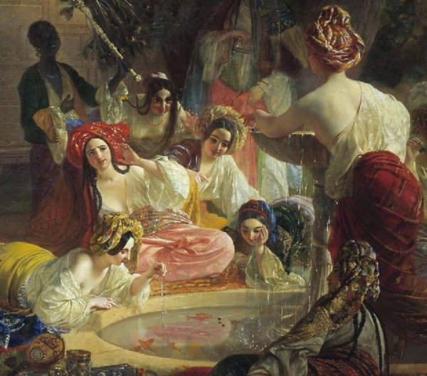 Ханский дворец Бахчисарай изображений художников