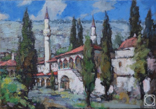 Бахчисарайский фонтан картина