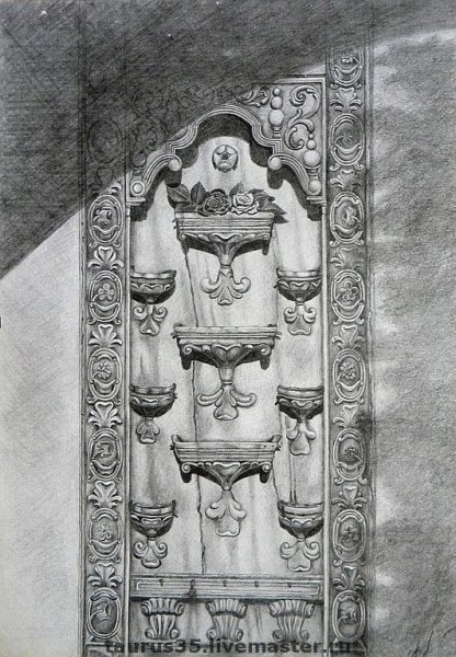 Бахчисарайский фонтан Брюллов оригинал