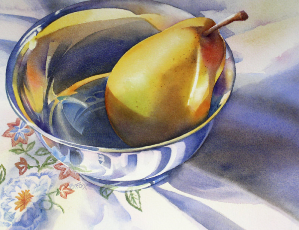 Техника лессировка акварелью