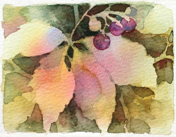 Многослойная Акварельная живопись (лессировка)