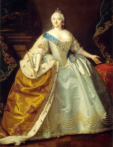 Коронация Елизаветы Петровны