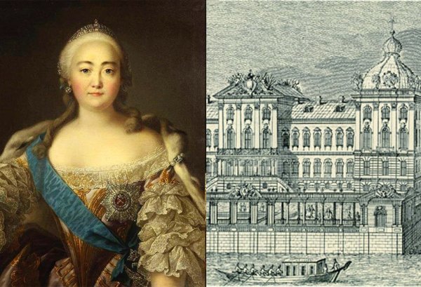Луи Токке портрет императрицы Елизаветы Петровны