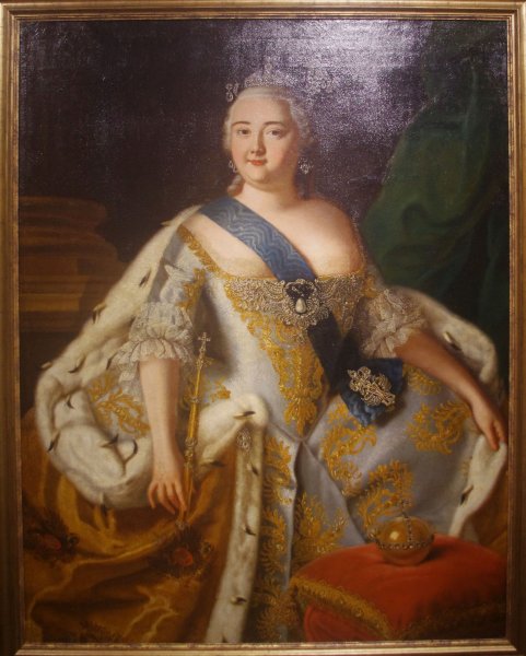 Портрет Елизаветы Петровны императрицы