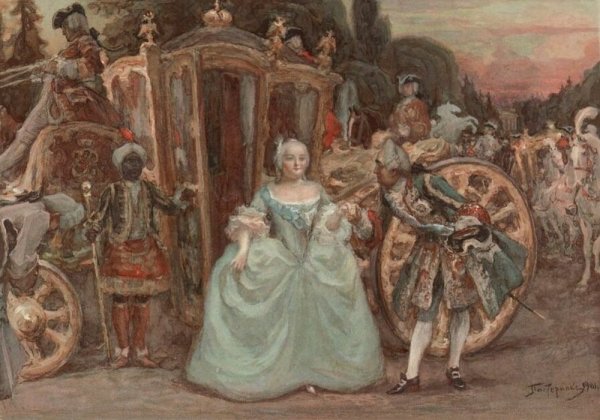 Коронование Елизаветы Петровны