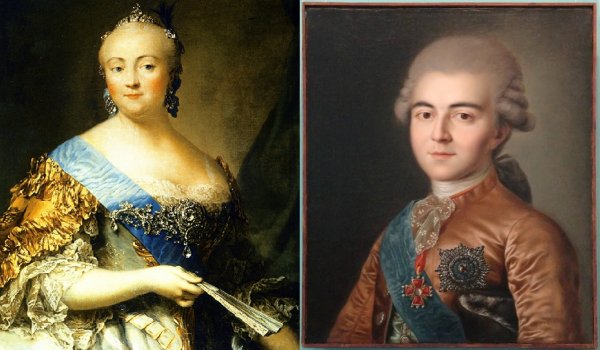 Григорий Потемкин и Екатерина 2