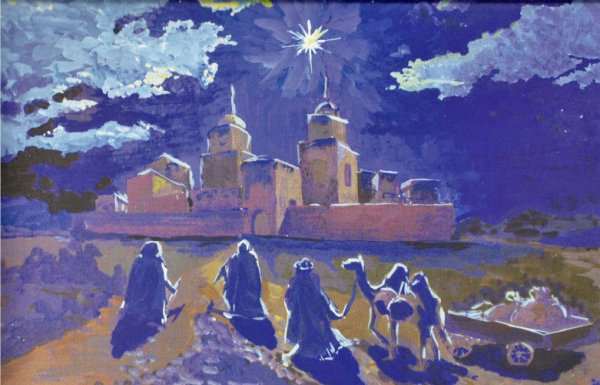 Три царя волхвы Вифлеем