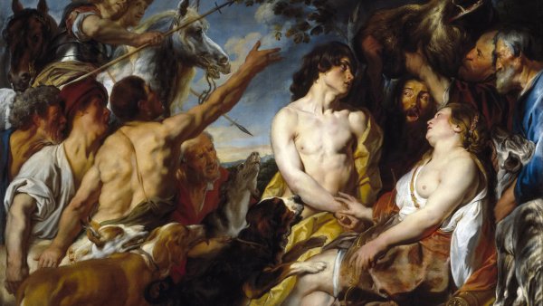 Якоб Йорданс – «мелеагр и Аталанта», 1618