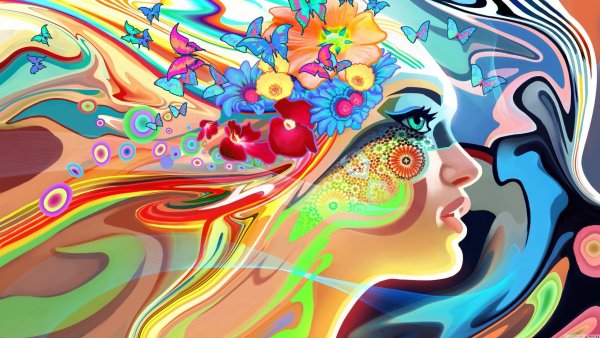 Красивые яркие картины