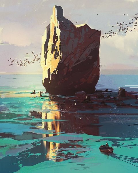 Amir Zand Art пейзаж