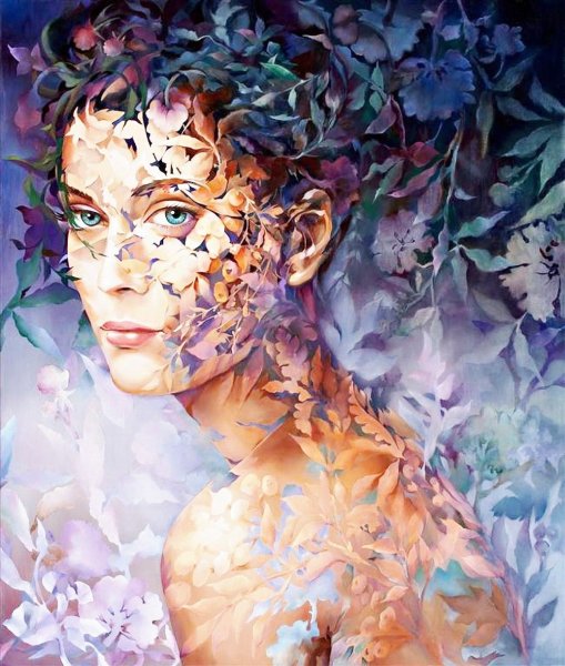 Китайская художница Wendy ng