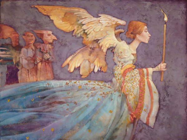 Джеймса Кристенсена художника ангел