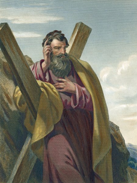 Апостол Андрей Первозванный картина