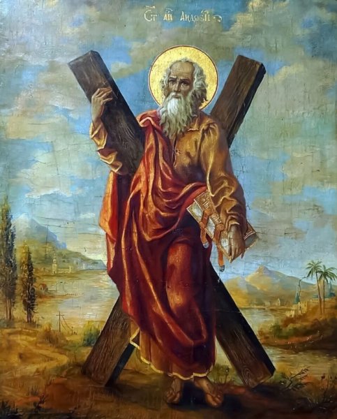 Икона апостола Андрея Первозванного