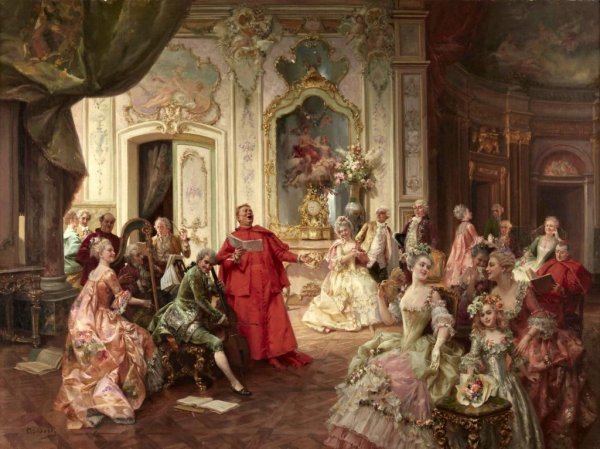 Итальянский художник Чезаре Аугусто Детти