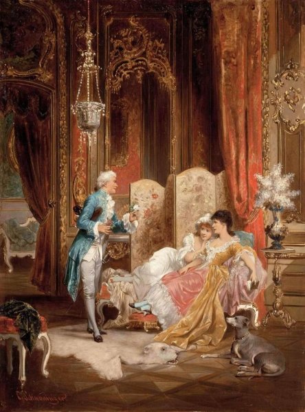 Художник Карл Швенингер (Carl Schweninger)