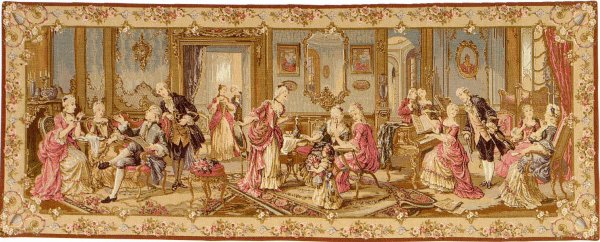 Гобелены стиля Ампир Франция 19 век