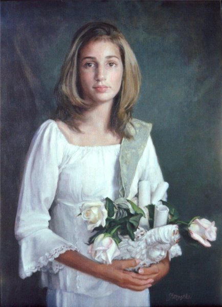 Графов Виталий, портреты маслом.