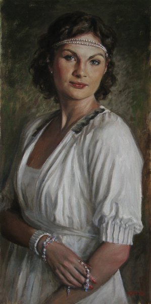 Академия художеств Глазунова портреты масло