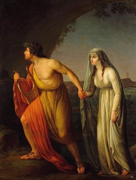 Фредерик Лейтон Orpheus and Euridice
