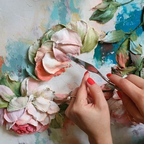 Скульптурная живопись Ермилова