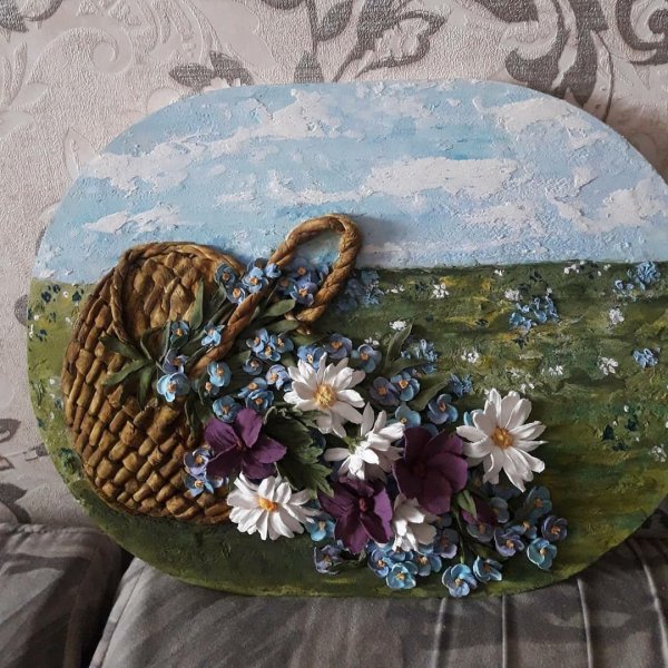 Скульптурная живопись на конкурс