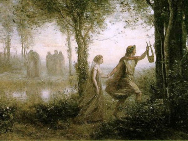 Камиль коро Орфей оплакивает Эвридику