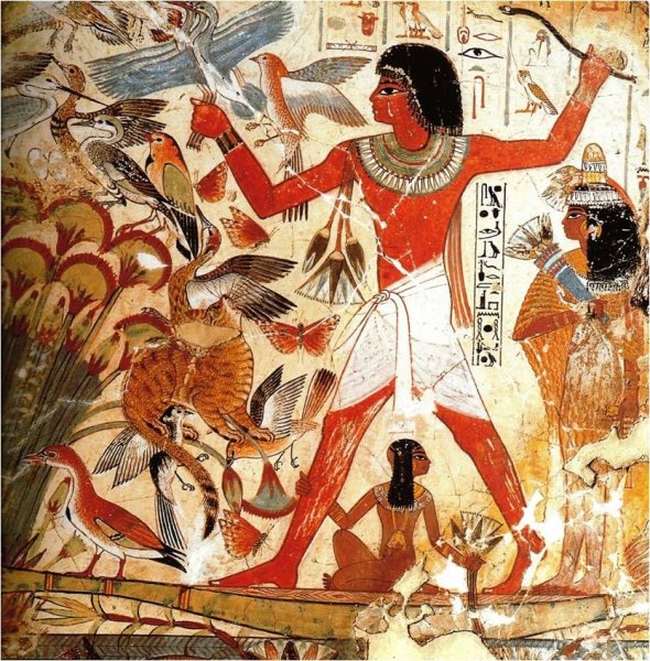 Нерасшифрованные египетские фрески