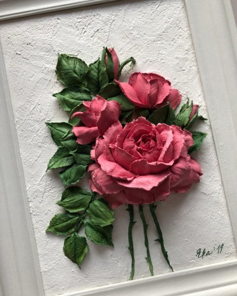 Торт барельефная техника