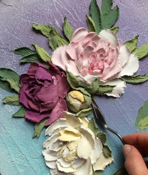 Скульптурная живопись мастер класс