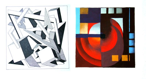 Родченко беспредметная композиция 61