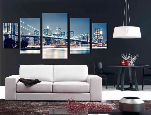 Модульные постеры для интерьера