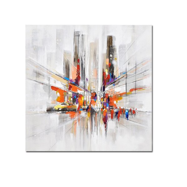 Городской пейзаж абстракционизм