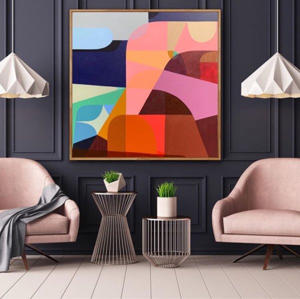 Современная живопись в интерьере