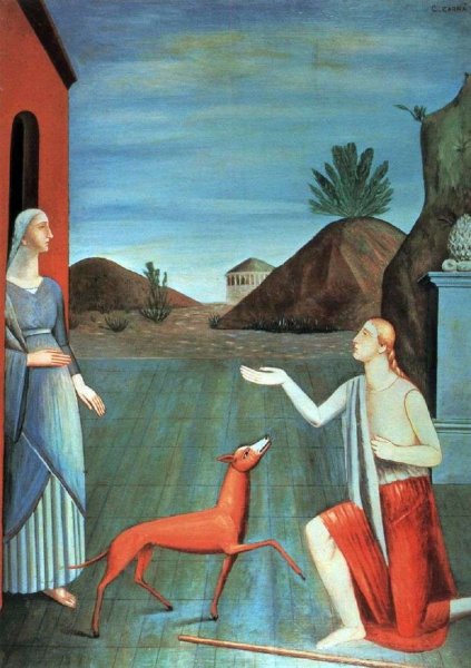 Карло карра. Портрет Маринетти. 1910