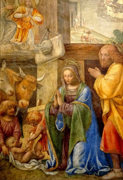 Поклонение волхвов Доменико Гирландайо 1488