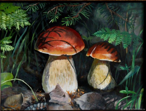 Грибы в живописи