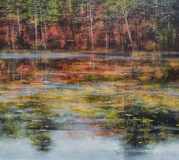 Картины с отражением в воде