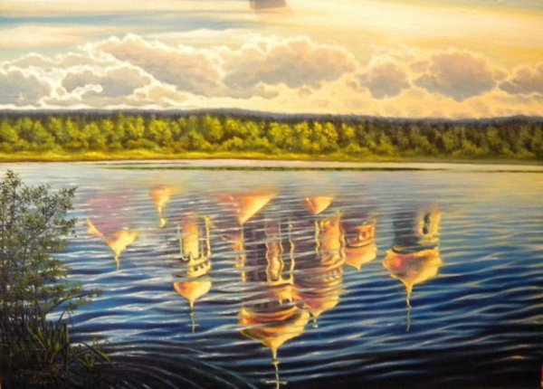 Китеж град озеро Светлояр