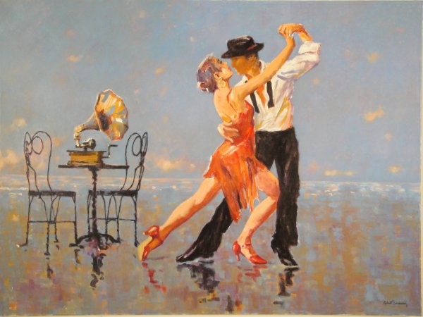 Художник Карлос Тавано танго