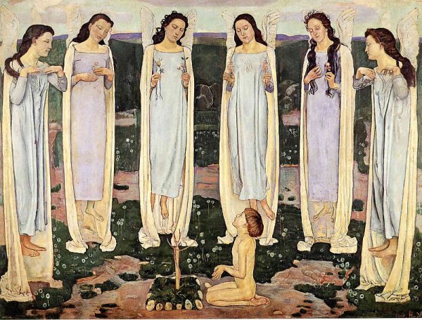 Зеркальная симметрия в живописи